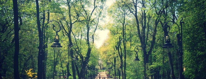 Ivan Franko Park is one of Lviv.
