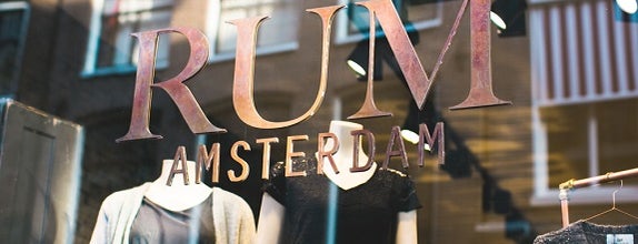 RUM Amsterdam is one of De 9 Straatjes ❌❌❌.