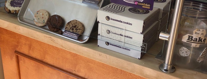 Insomnia Cookies is one of NJ & NY.