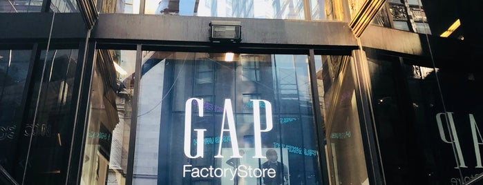 Gap Factory Store is one of Boston.