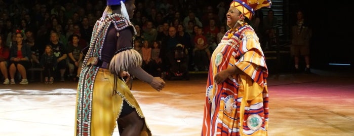 Festival of the Lion King is one of สถานที่ที่ Liz ถูกใจ.