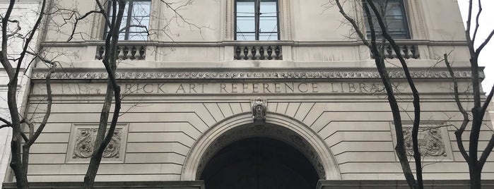 Frick Art Reference Library is one of Newyork.