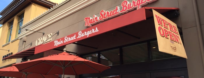 Main Street Burgers is one of San Jose, CA Spots [1/21/19].