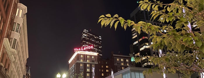 The Lenox Hotel is one of Boston.