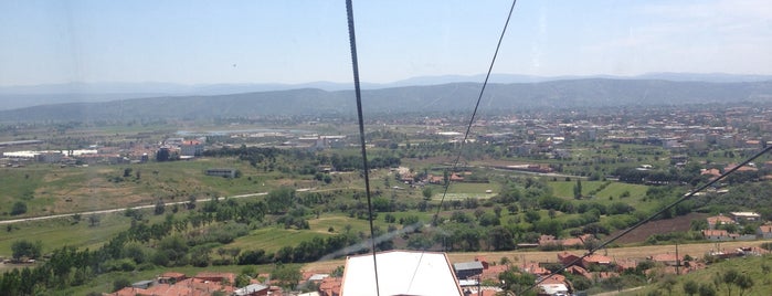 Akropolis Teleferik is one of best places.