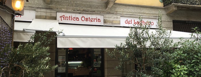 Antica Osteria Del Laghetto is one of Osterie e trattorie a Milano e dintorni.