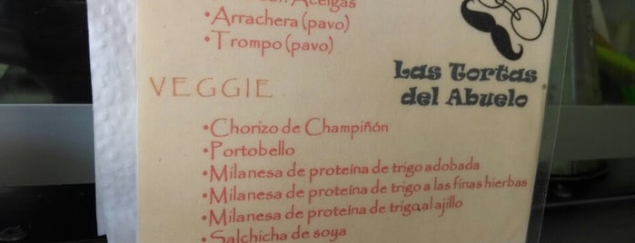 Las Tortas Del Abuelo is one of Vegano.