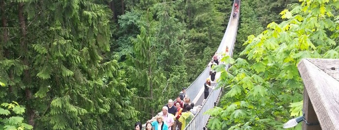 Capilano Suspension Bridge is one of Vancouver Expedition.