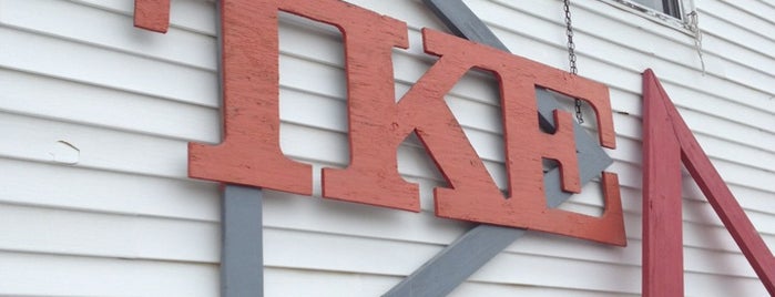 Tau Kappa Epsilon is one of Locations.