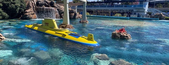 Finding Nemo Submarine Voyage is one of Disneyland.