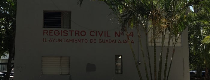 Registro Civil No. 14 is one of Registros Civiles, Guadalajara Z.M..