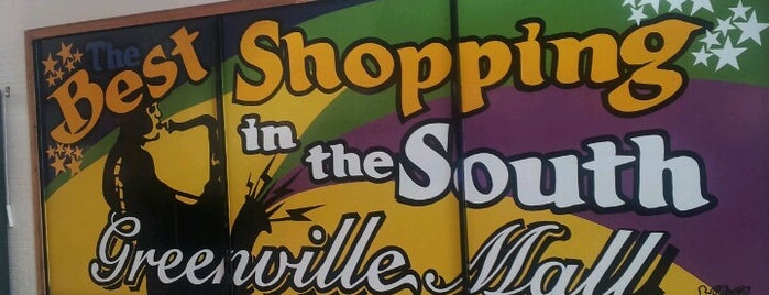 Greenville Mall is one of Tempat yang Disukai Frank.
