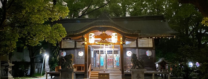 津守神社 is one of Jリーグ必勝祈願神社.