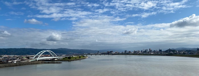 紀の川河口大橋 is one of 渡った橋（西日本）.