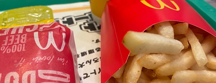 McDonald's is one of 大阪に帰省したら必ず行く店.