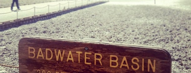 Badwater Basin is one of not quite vegas.
