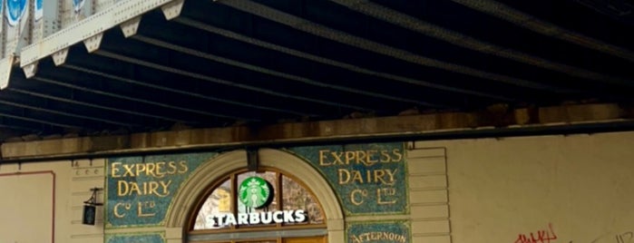 Starbucks is one of Amex.