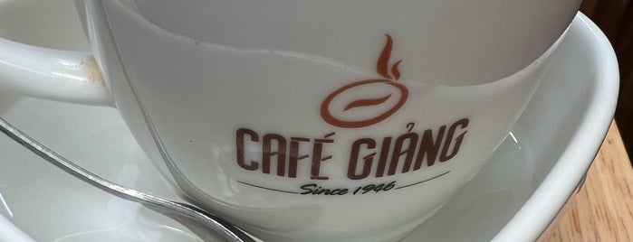Cafe Giảng is one of Hanoi.
