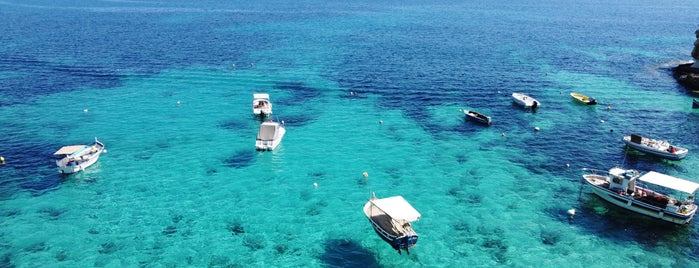 San Blas Beach is one of Malta ⛵🌞.