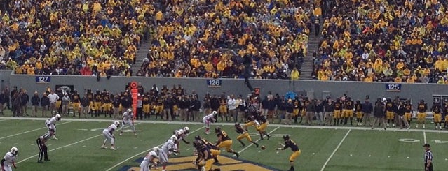 Milan Puskar Stadium is one of Big 12 Stadiums.