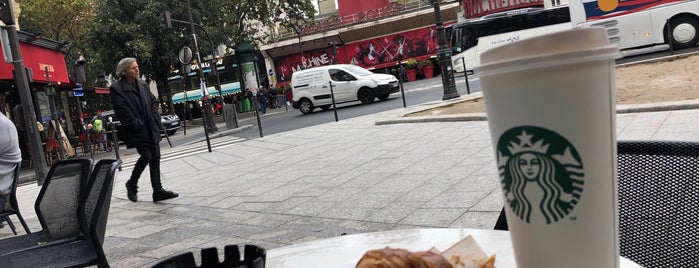 Starbucks is one of Paris: husband's hometown ♥.