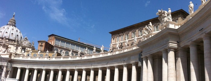 Colonnato di Piazza San Pietro is one of Rome | 9.-13.7. 2016.
