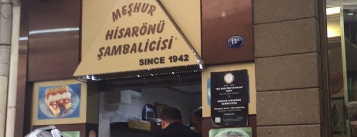 Meşhur Hisarönü Şambalicisi is one of Ezgi : понравившиеся места.