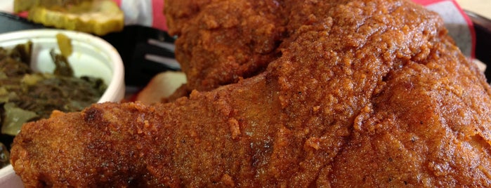 Hattie B's Hot Chicken is one of nashville.