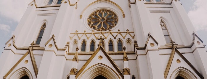 Cathedral of St. John the Baptist is one of Savannah.