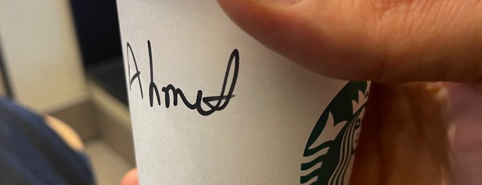 Starbucks is one of ahmet : понравившиеся места.