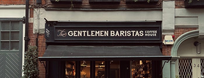 The Gentlemen Baristas is one of London 🇬🇧.