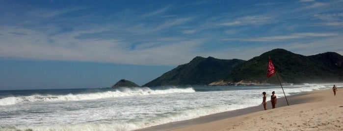 Praia de Grumari is one of Rio de Janeiro.