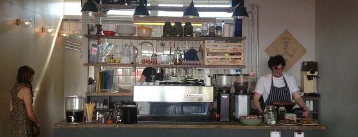 Embassy East is one of Speciality Coffee Map London 2nd Ed..