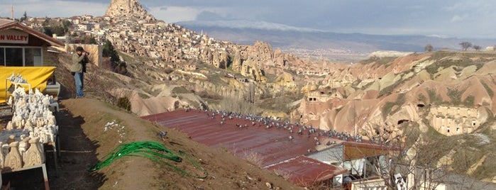 Güvercinlik Vadisi is one of Kapadokya.