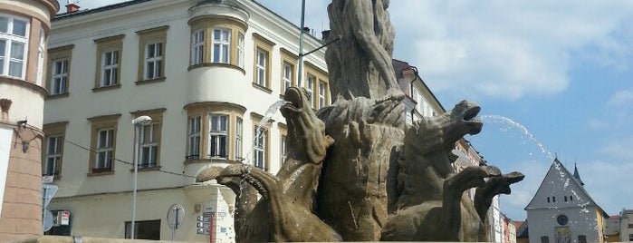 Neptunova kašna/Neptune Fountain is one of Tempat yang Disimpan Vlad.