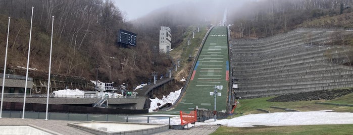 Okurayama Ski Jump Stadium is one of Japan 🇯🇵.