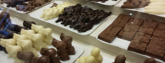 Teuscher Chocolates of Switzerland is one of Ptown.