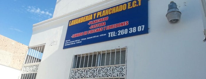 Lavanderia Y Planchado E.C.T. is one of Lugares favoritos de Elsa.