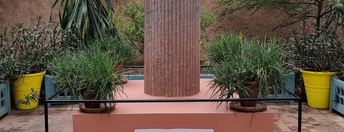 Yves Saint Laurent Memorial is one of TS marrakechh.