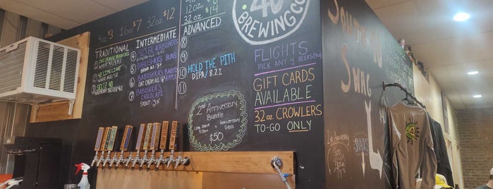 South 40 Brewing Co. is one of Drinks.