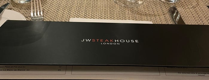 JW Steakhouse is one of لندن.