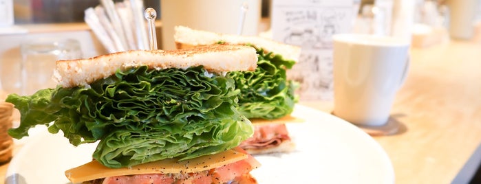 & sandwich. is one of カフェ.