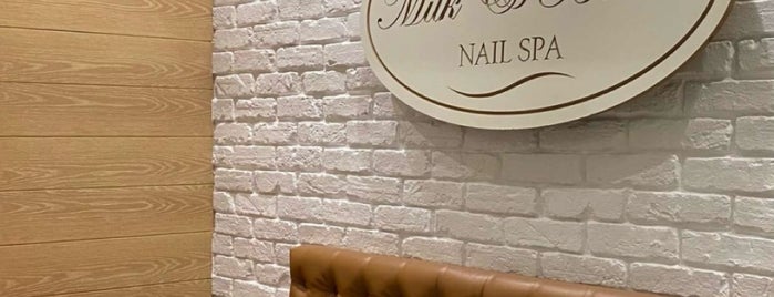 Milk & Butter Nail Spa is one of Places.