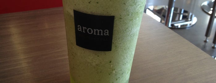 Aroma Espresso Bar is one of Desserts/Cafe.