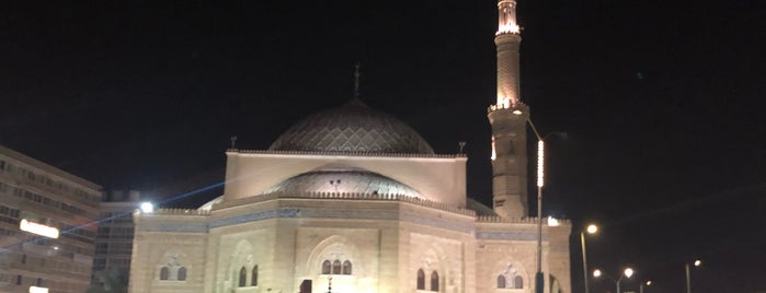 Al Hossary Mosque is one of هنا دائما :D.