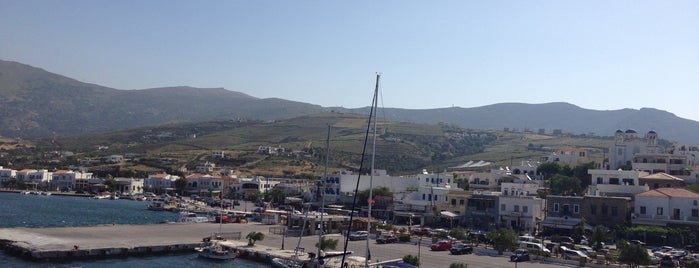 Port of Andros is one of Άνδρος.