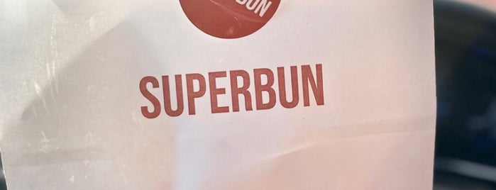 SUPERBUN is one of Lunch and dinner.