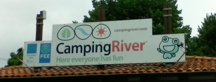 Camping River is one of Orte, die Michel gefallen.