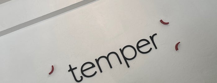 Temper Café is one of 3.