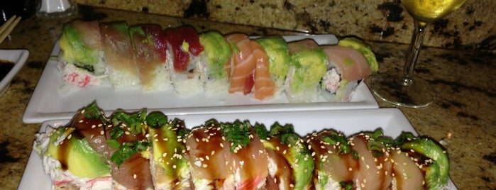 Blue Fin Grill And Sushi is one of Lugares favoritos de David.